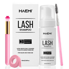 EYELASH EXTENSION SHAMPOO NO BURN NO IRRITATION Daily Cleanser and foam 60ml