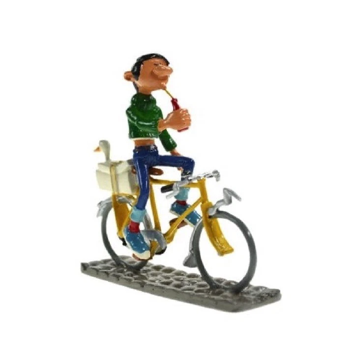 Figurine Pixi Gaston Lagaffe: Gaston Et La Perceuse, Collection Pixira 2024 06804