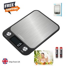 10kg Stainless Steel Digital LCD Electronic Kitchen Cooking Food Weighing Scales