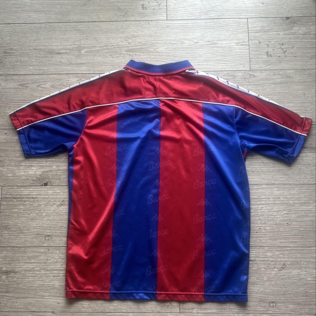Kappa 92-95 Barcelona FC Home Jersey L - Rare Vintage