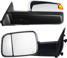Towing Mirrors Fit for 2010-2018 Ram 1500 2500 3500, 2009 2010 Dodge Ram 1500 wi