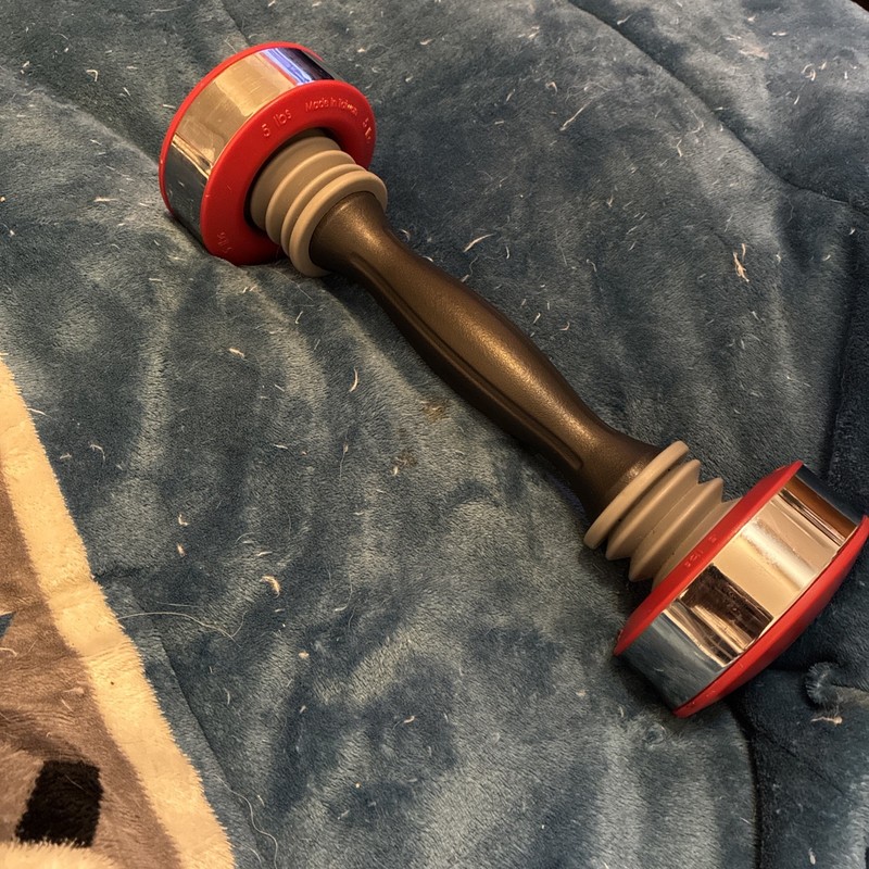 Shake Weight Original 5 lb Dumbbell Red Black Home Fitness Workout A69