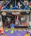 Yu-Gi-Oh! Blue-Eyes Toon Dragon Funko POP W/L T-Shirt GameStop Exclusive Sealed