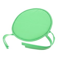 Round Shape Sponge Seat Cushion with Straps for Chairs Home Office Restaurant