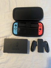 Nintendo Switch With Case Dock And Controller