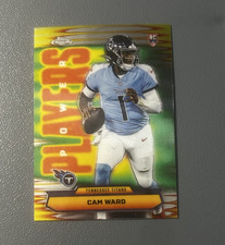 Topps 2025 Topps Chrome Power Players Cam Ward RC #PP-8 Tennessee Titans