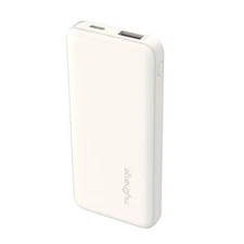 myCharge 5000mAh Power & Go Power Bank - White