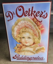 Blechschild Dr. Oetker 60x40cm Sammlung