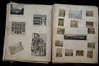 1899 Scrapbook Trip to Europe 115 ORIGINAL Photos Ship Passenger Lists Menu RARE — photo 7