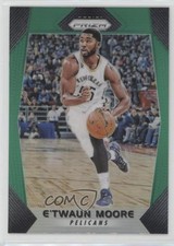 E'Twaun Moore Prizm 2017/18 Prizm Green #128