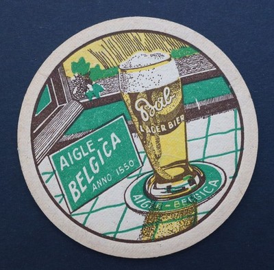 Old beer souser AIGLE BELGICA BAB beer deck Vk 23