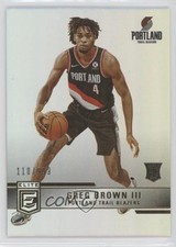 2021-22 Donruss Elite Rookies 110/999 Greg Brown III #202 0u5r