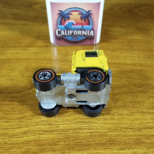 Vintage Hot Wheels Mountain Mining Redline Road King Truck Yellow Hong Kong 1974 - Picture 11 of 19