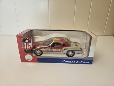 White Rose 2002 Ford Thunderbird 1:24 Diecast NFL Arizona Cardinals Limited Edi 