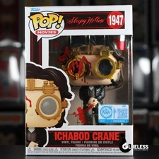 Funko Pop! Sleepy Hollow: Ichabod Crane (Bloody) #1947 Exclusive & Pop Protector