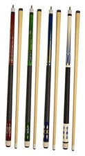 Set of 4 Pool Cues New 58" Billiard House Bar Pool Cue Sticks SET15 18 4pcs 