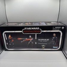 Hasbro Star Wars Vintage Collection Mandalorian The Rescue Figure Set 2022 New