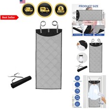 Heat-Resistant Ironing Pad for Door Portable Vertical Steam Board Foldable
