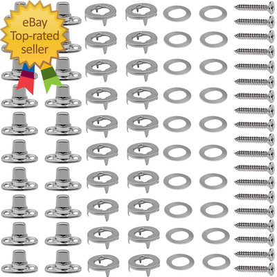 30 Sets Twist Lock Fasteners Twist Lock Common Sense Fastener 304 Stainless