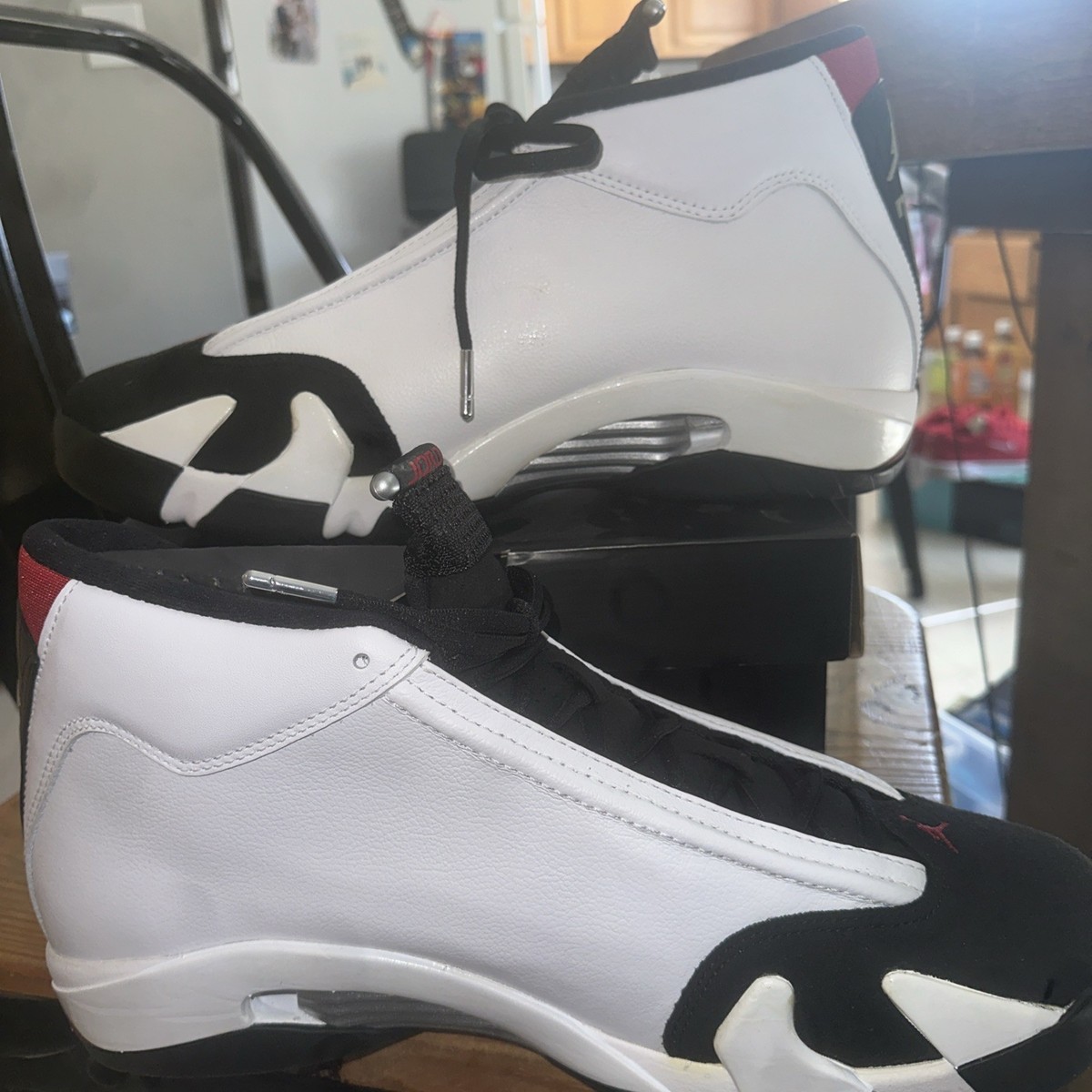 Size 11 - Air Jordan 14 Retro 2014 Black Toe for sale online | eBay