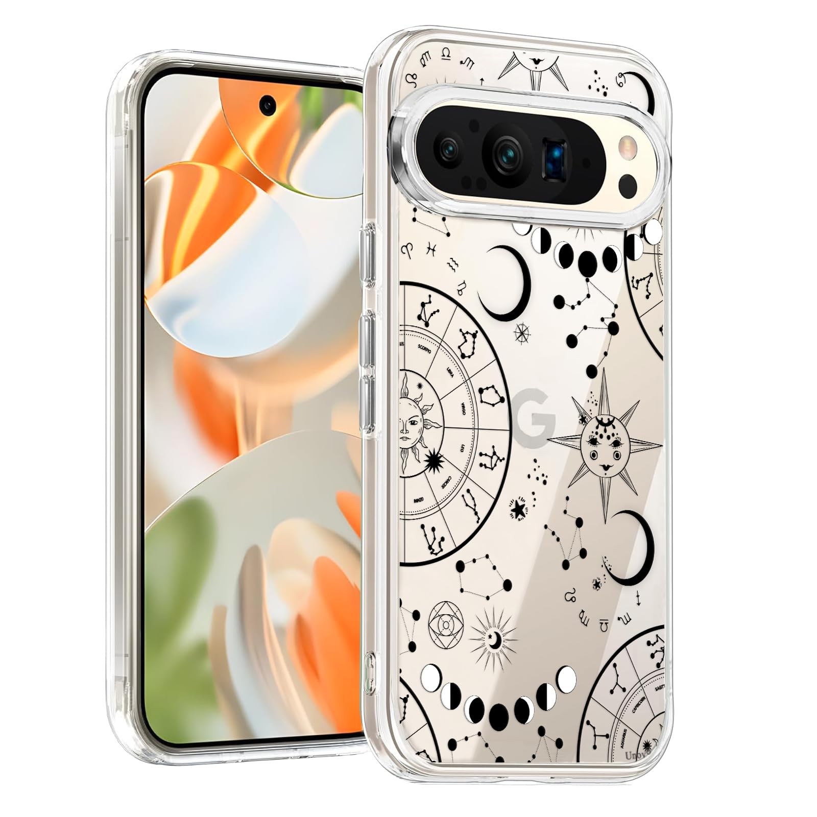 Coque Pixel 9 transparente et fine en TPU pour usage quotidien et urbain