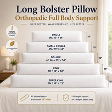 Bolster Pillow Orthopedic Support Cushion for Pregnancy available all size
