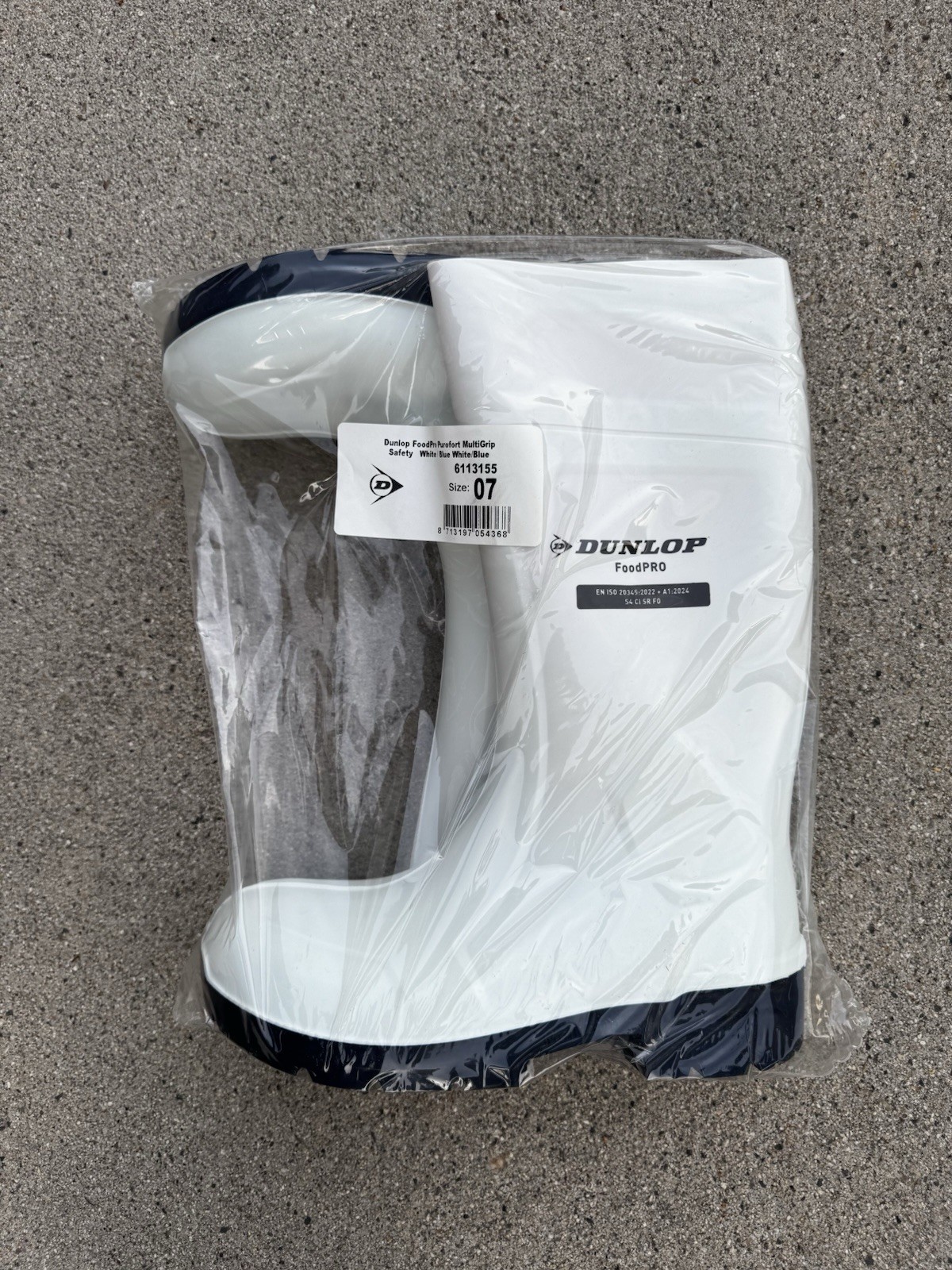 NEW Dunlop FoodPro Purofort Safety Boots Size 7 Men Steel Toe Waterproof CA61131