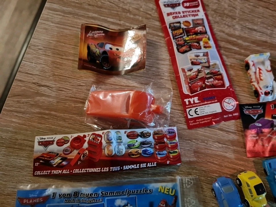 Disney Pixar Cars Mini Sammelfiguren Autos Lightning McQueen Konvolut - Bild 3 von 4