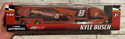 Kyle Busch Cheddars Scratch Kitchen 1/64 NASCAR Diecast Hauler