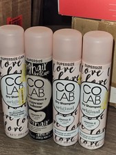 4. Cans Colab Dry Shampoo 8.2 oz Supersize Cans 3 Original 1 Volume