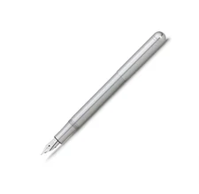 Kaweco LILIPUT Fountain Pen Silver I Premium Aluminium Fountain Pen : F (Fine)