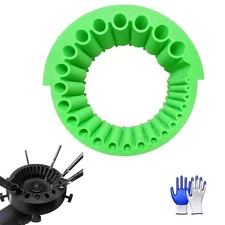 Drill Bit Sharpener Attachment for 125mm Grinders, 2-13mm Portable Grinding T...