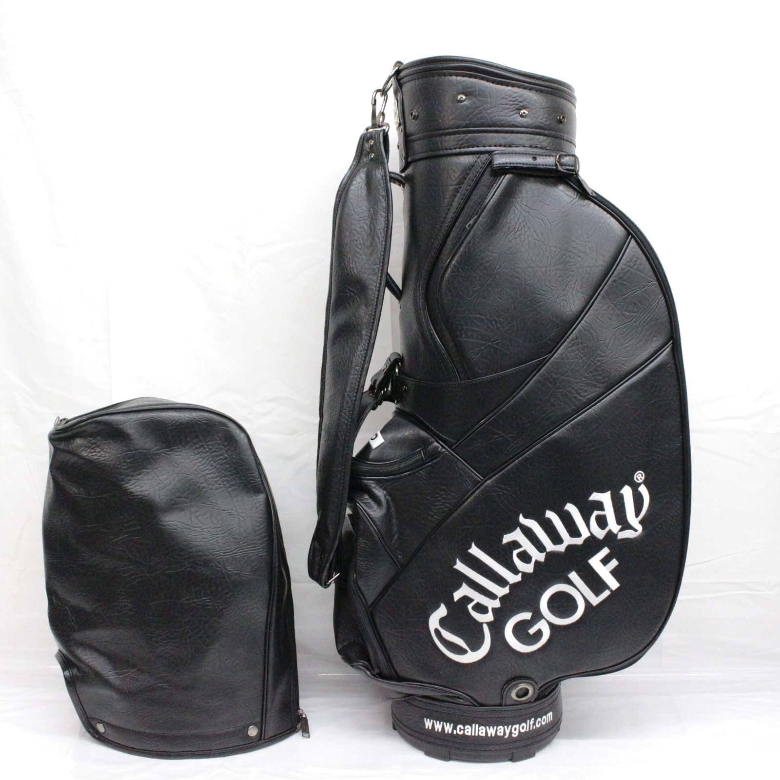 Cart Bag Black 6-way Vintage + Hood