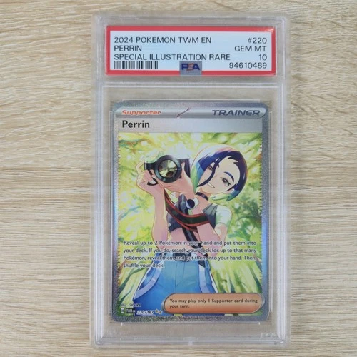 PSA 10 Perrin 220/167 Special Illustration Rare Twilight Masquerade Pokemon Card