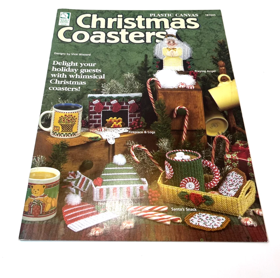 Lot of 19 Assorted Holiday Plastic Canvas Pattern Books Christmas Halloween more - Image 4 of 4