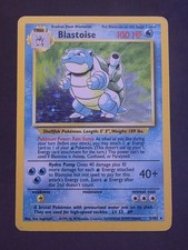 Blastoise 02/102 Base Set Holo
