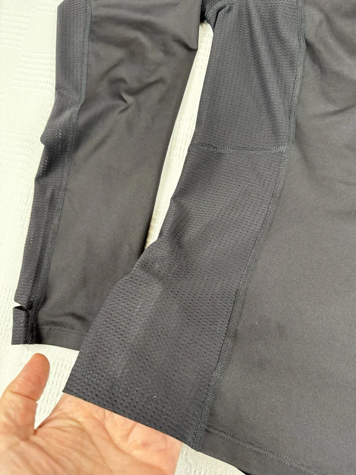 Camisa para mujer Fila Sport inserción malla cómoda manga larga negra XXL agujero para el pulgar Foto 4 de 4