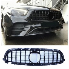 Grill Kühlergrill für Mercedes E Klasse W213 Facelift Panamericana optik Schwarz Grill Kühlergrill für Mercedes E Klasse W213 Facelift Panamericana optik Schwarz