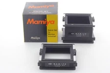 【UNUSED】 Mamiya Spacer No.1 No.2 1 2 Set for Universal Press Camera from JAPAN