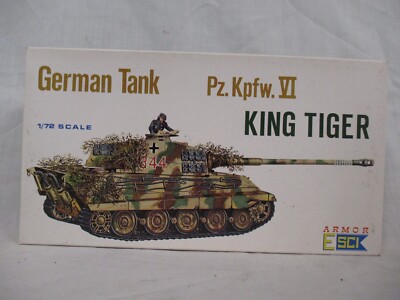 ESCI #8008 King Tiger Tank Model