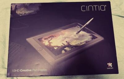 Wacom Cintiq 13HD DTK-1301/K0 Interactive Pen Display w/ Box Wacom Cintiq 13HD DTK-1301/K0 Interactive Pen Display w/ Box