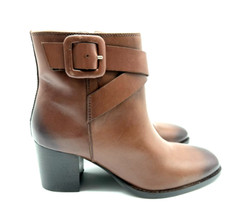 women's shoes boots Mameana low ankle brown leather