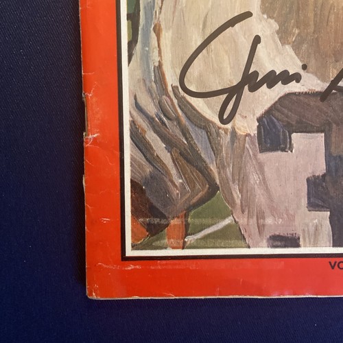 Jim Brown Signed NFL Football 1965 Time Magazine JSA Certified Auto AY70358 HOF - Picture 5 of 8