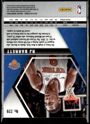 2019-20 Panini Mosaic #229 RJ Barrett RC | eBay