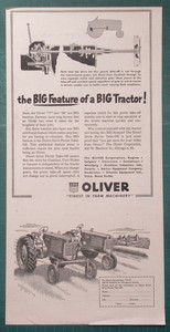 Oliver Model 88 Standard Keychain Key Fob