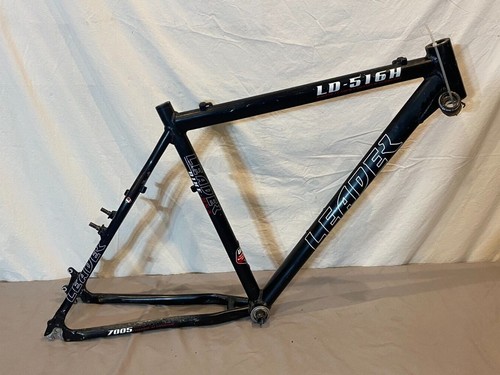 LEADER LD-516H 51cm C-T 7005 Aluminum Road Bike Frame BB Ritchey Headset Black