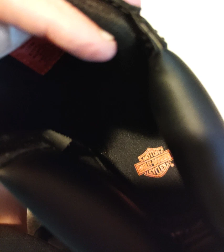 NUEVAS botas con cordones Harley-Davidson para mujer talla 10 M Beason 5,25" para motocicleta D84652 Foto 2 de 4