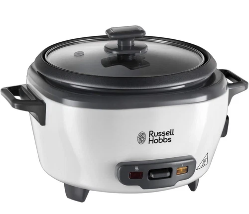 Russell Hobbs Medium Rice Cooker Vegetable Steamer 6 Servings Keep Warm - 27030