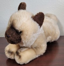 Animal Alley Siamese Kitty Cat Tan Brown Plush Stuffed Animal Toy 9" Toys R Us