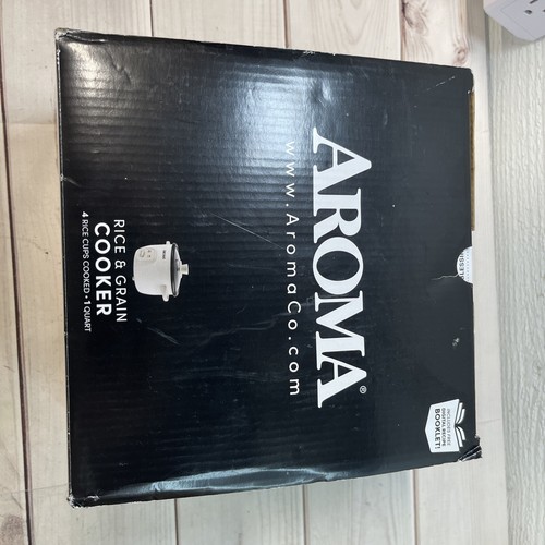 Artículos para el hogar aroma 4 tazas (cocinados) / 1 cuarto. Olla arrocera y grano (ARC-302NG), blanca - Imagen 5 de 7